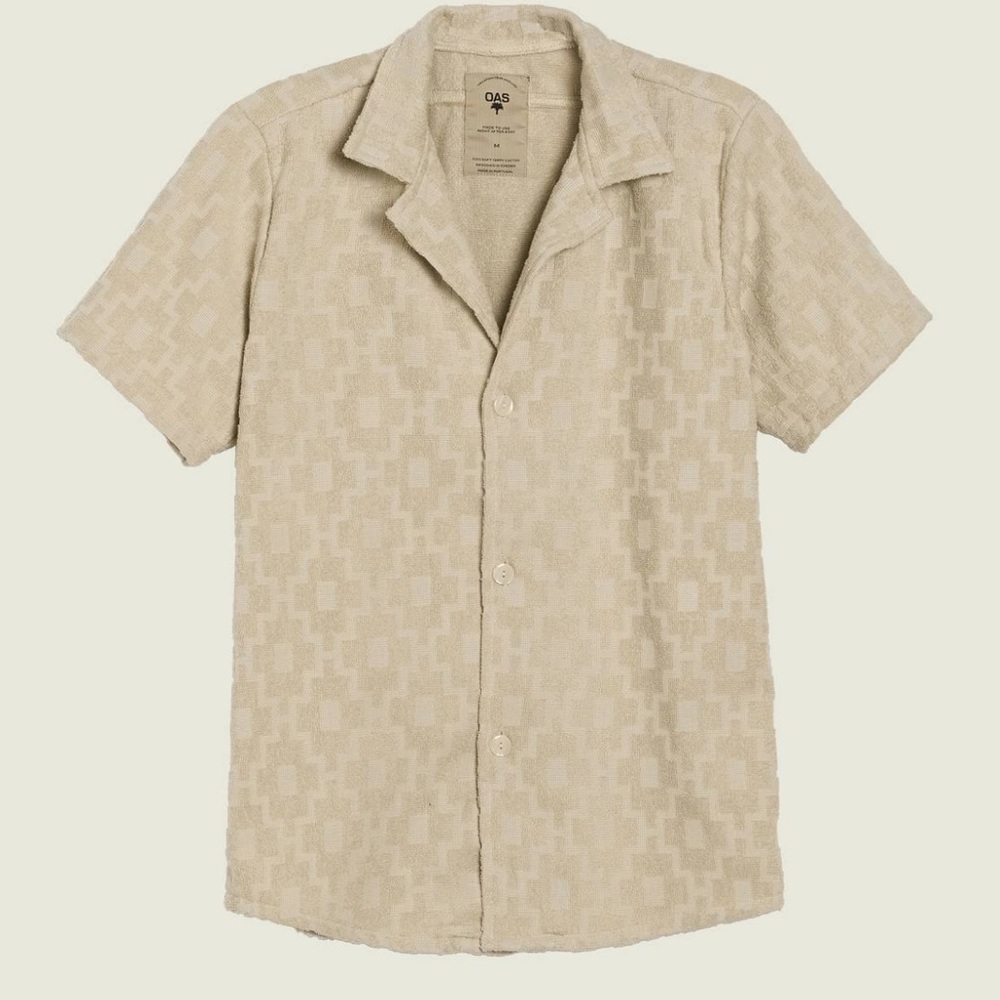 Brand NEW(!) OAS Machu terry cloth SET perfect for summer! SHIRT AND SHORTS